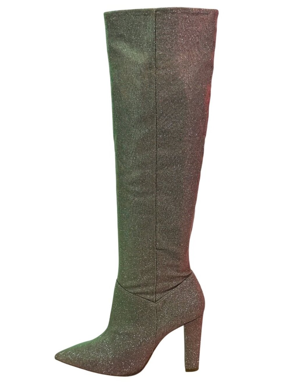 NIB Free People Shimmer Knee High Slouch Boots 10 | Indie Sleaze Glamoratti Y2K - Picture 8 of 16
